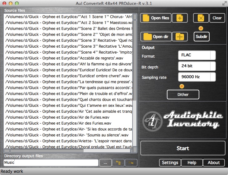 Main Window Interface
