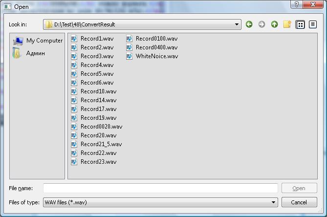 Open File Window